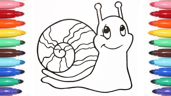 Раскрашиваем красками для детей