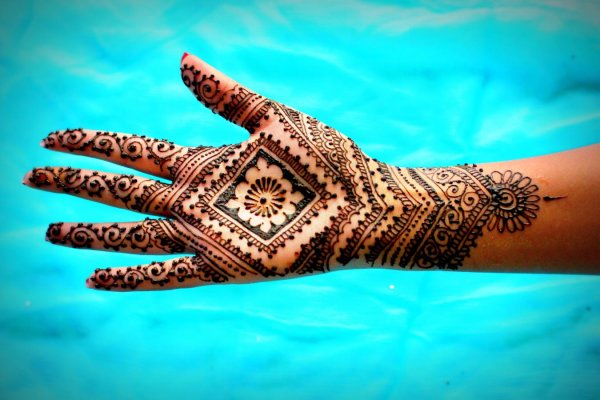 Мехенди Африканский стиль марокканский