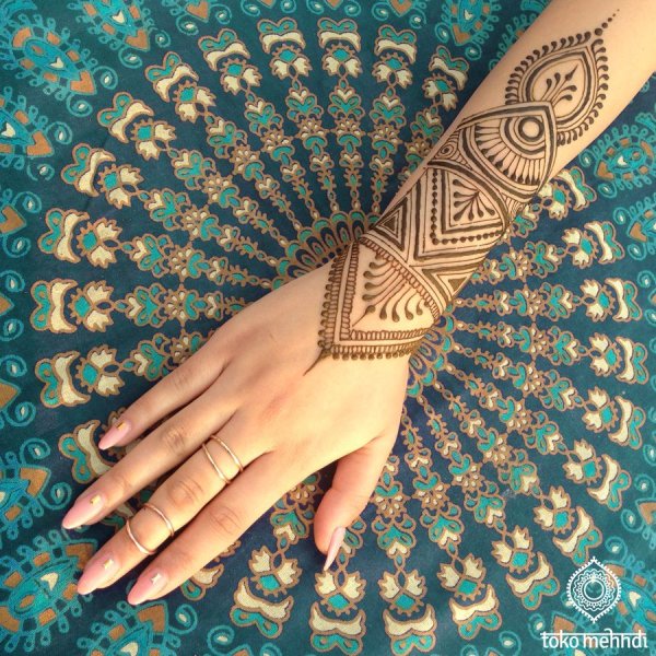 Мехенди Африканский стиль марокканский