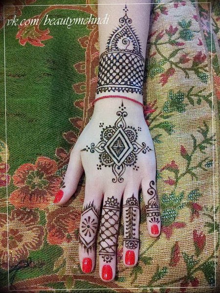 Мехенди Африканский стиль марокканский