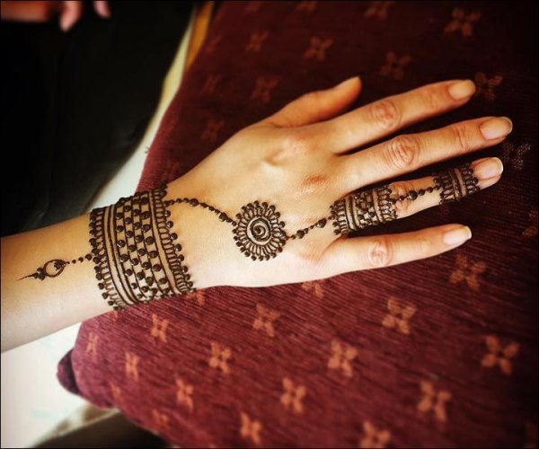 Мехенди марокканский стиль