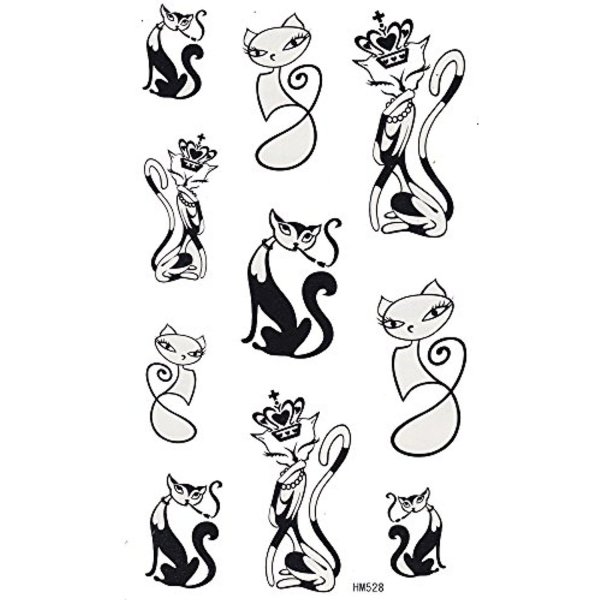 Тату кошка эскизы для девушек