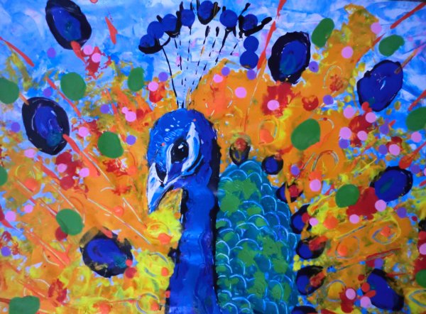 Изображение и фантазия живопись гуашь