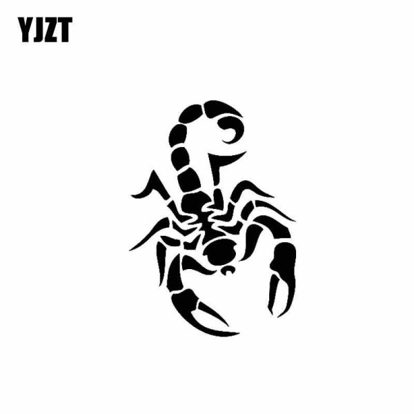 Тату Скорпион трафарет