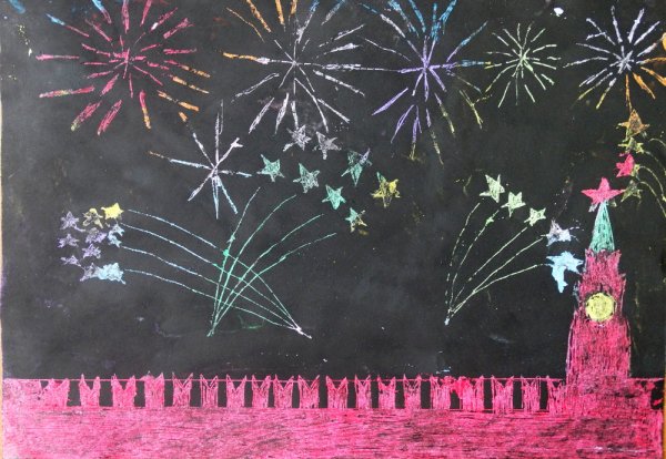 Салют мелом