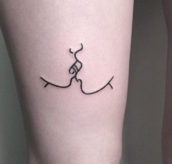 Необычные простые Татуировки