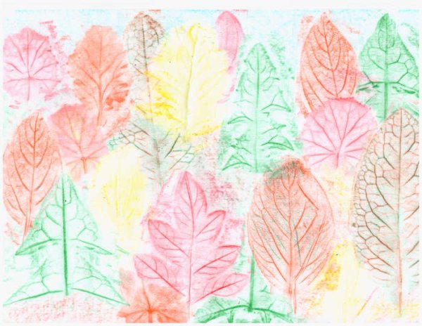 Фроттаж техника рисования