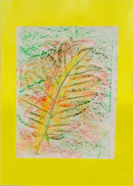 Рисование восковыми мелками