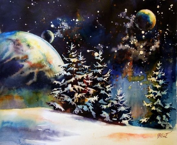 Анна Соколова художник акварели