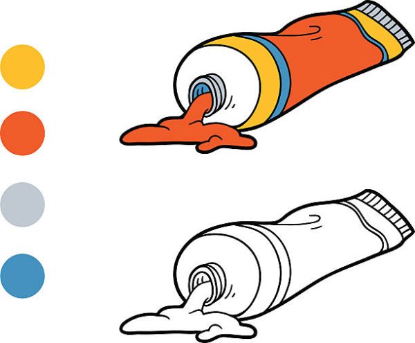 Тюбик краски