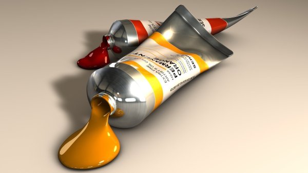Краска из тюбика