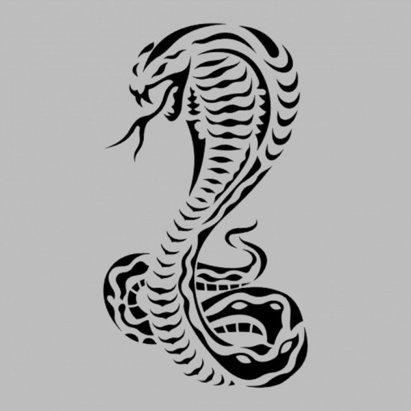 "Наклейка ""Кобра"""