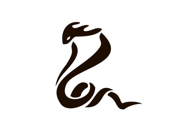 Змея рисунок