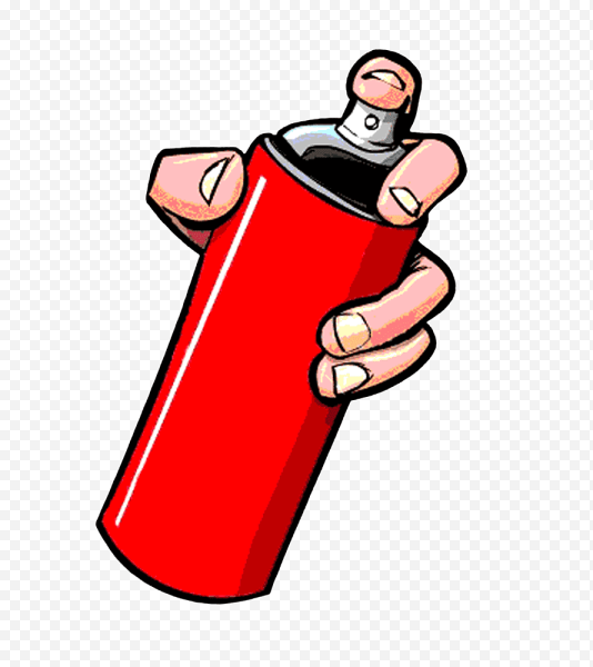Баллончик с краской вектор