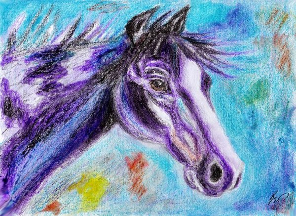 Рисуем восковыми мелками