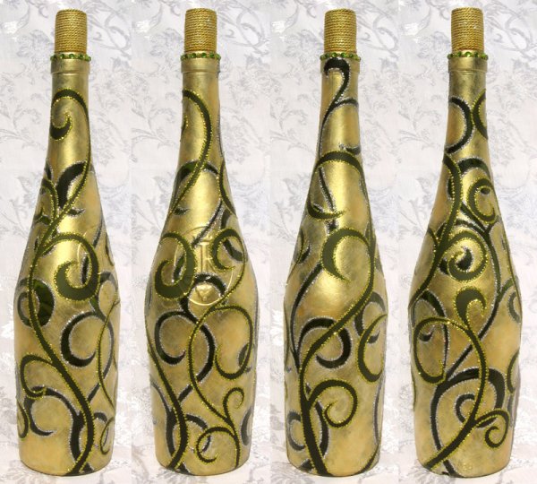 Роспись бутылок