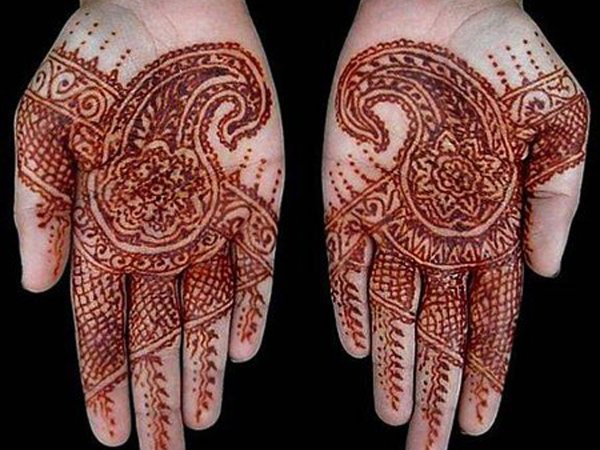 Окрашенные хной мусульмане