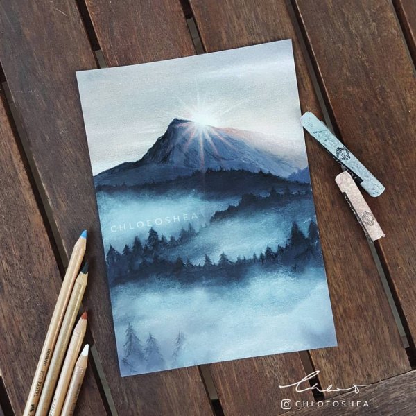 Холст для рисования акварелью