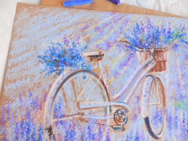 Аннет Логинова картины Лаванда