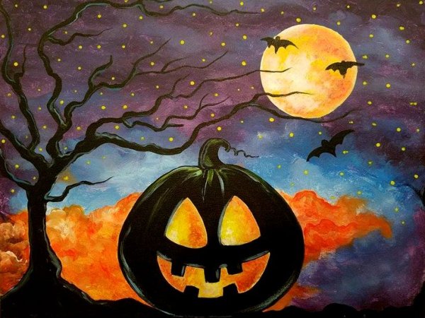 Рисунки на Хэллоуин