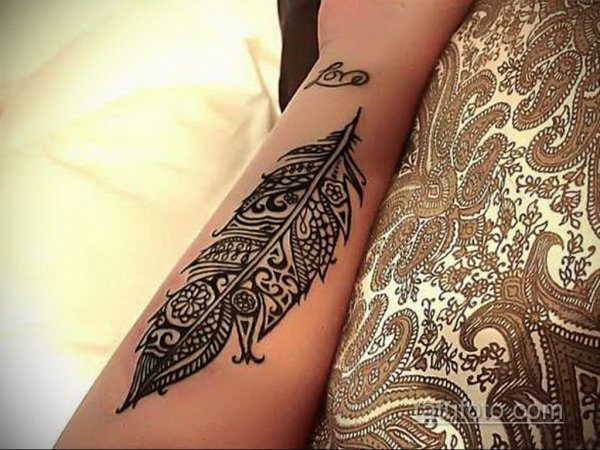 Мехенди перо