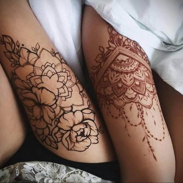 Ульяна Ленская мехенди