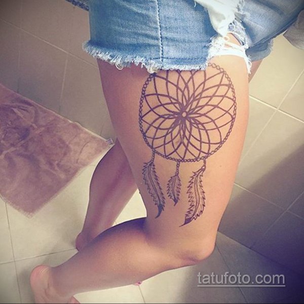 Лёгкие Татуировки на ляшках