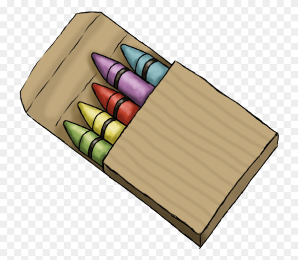 Коробка с карандашами вектор