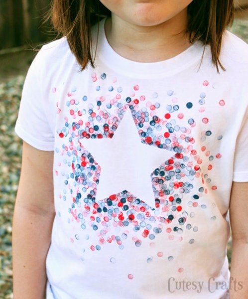 Рисование на футболках