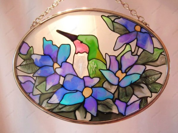 Витражная роспись по стеклу