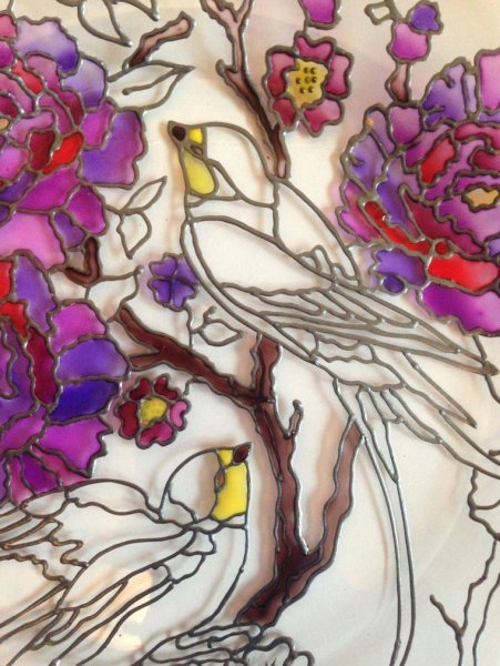 Расписной витраж