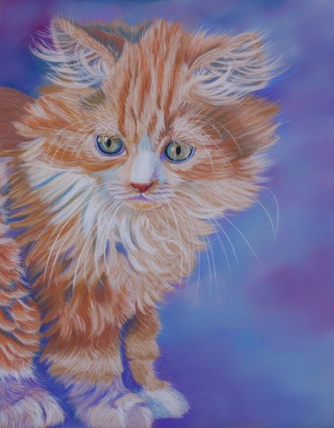 Рисунки восковыми карандашами