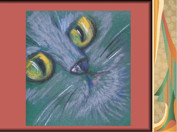 Картины мелками для детей