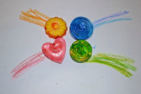 Восковые карандаши для рисования