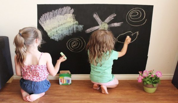 Креативны рисунок мелками