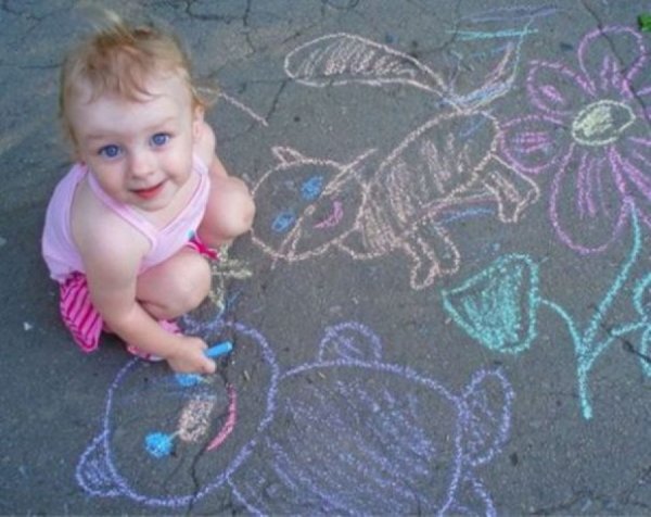 Доска для рисования уличная