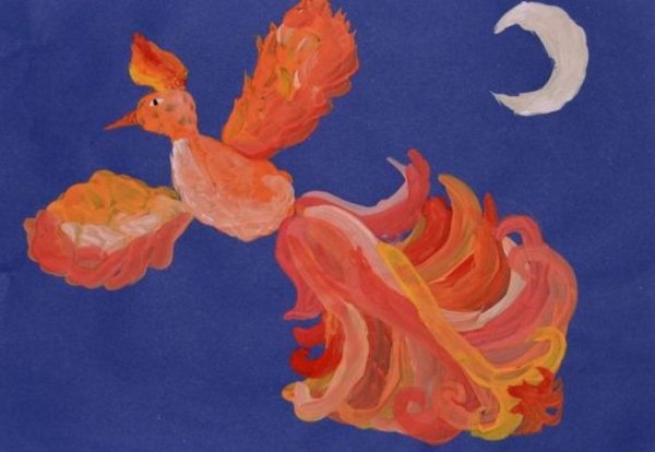 Занятие сказочные птицы