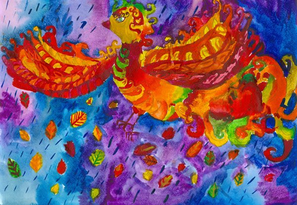 Сказочная птица