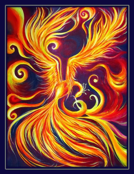 Нарисовать Жар птицу