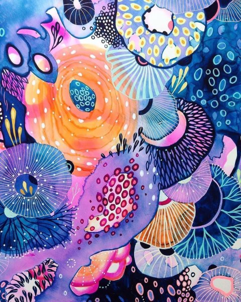 Абстракция рисунки