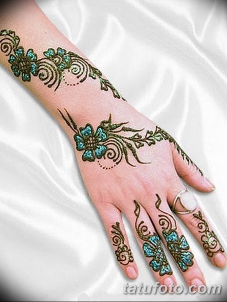 Цветная хна для тату