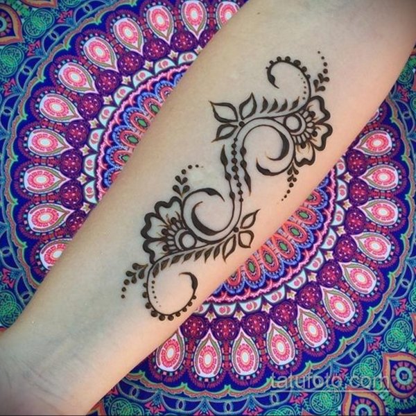 Узоры из хны