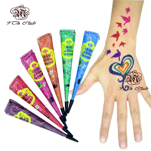 Рисунки хной