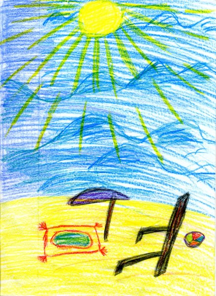 Рисунок лето