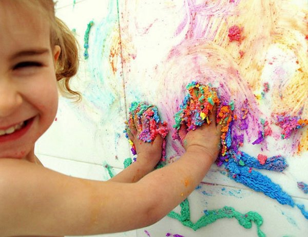 Необычные техники рисования для малышей