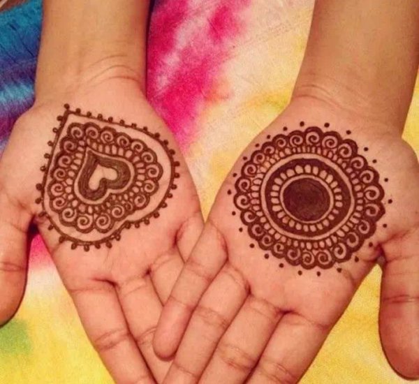 Мандала на ладони