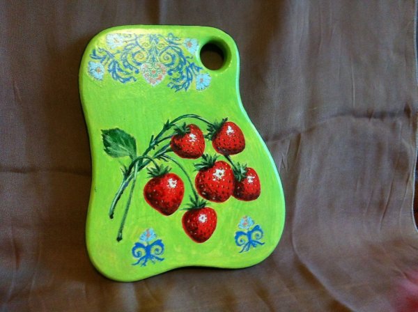 Разрисованная доска