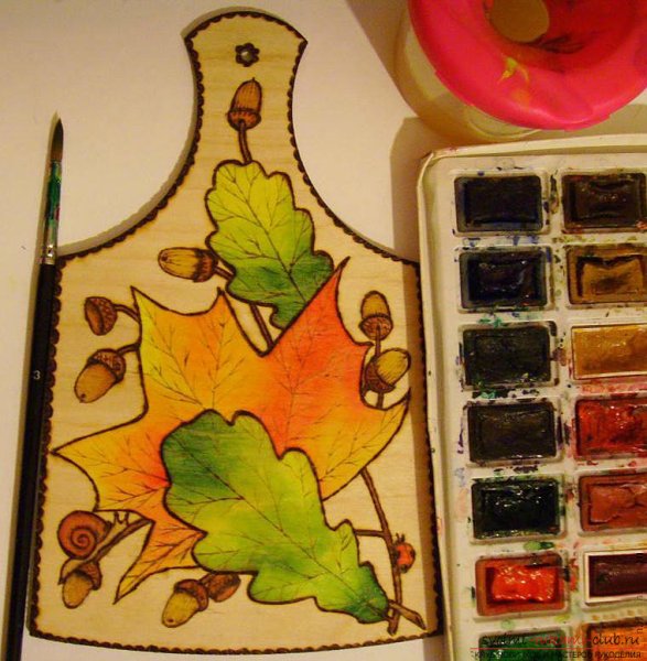 Роспись по дереву для детей