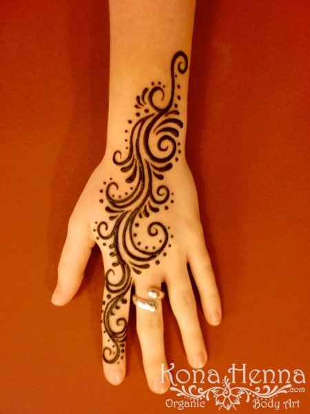 Рисование хной для начинающих
