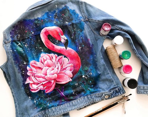 Вещи из ткани акрил